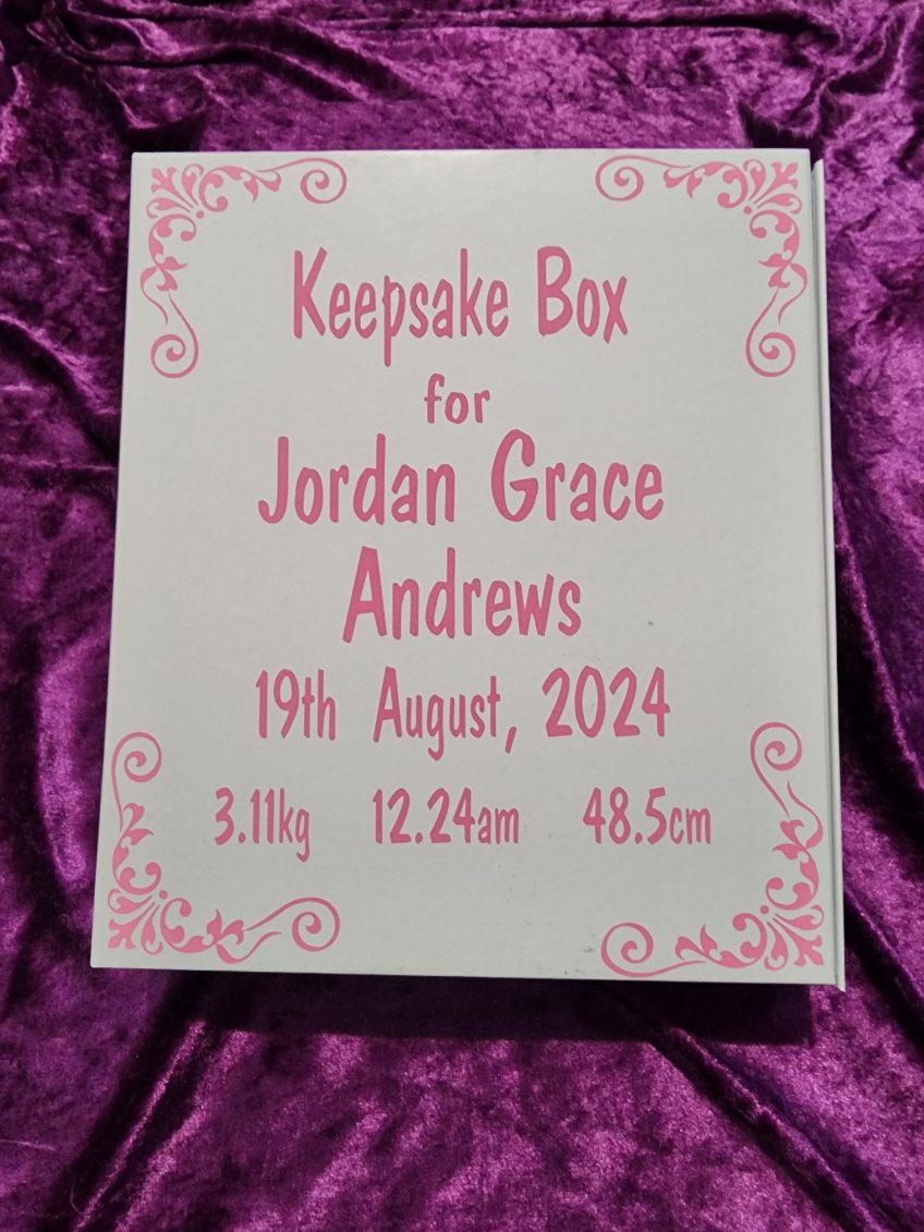 Keepsake Box - Girls